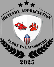 Load image into Gallery viewer, Perry Football Military Appreciation Night 2025 Perry vs. Laingsburg