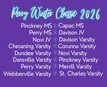 Load image into Gallery viewer, 2026 Perry Winter Classic T-Shirt Purple
