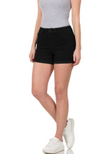 Load image into Gallery viewer, Black Denim Shorts
