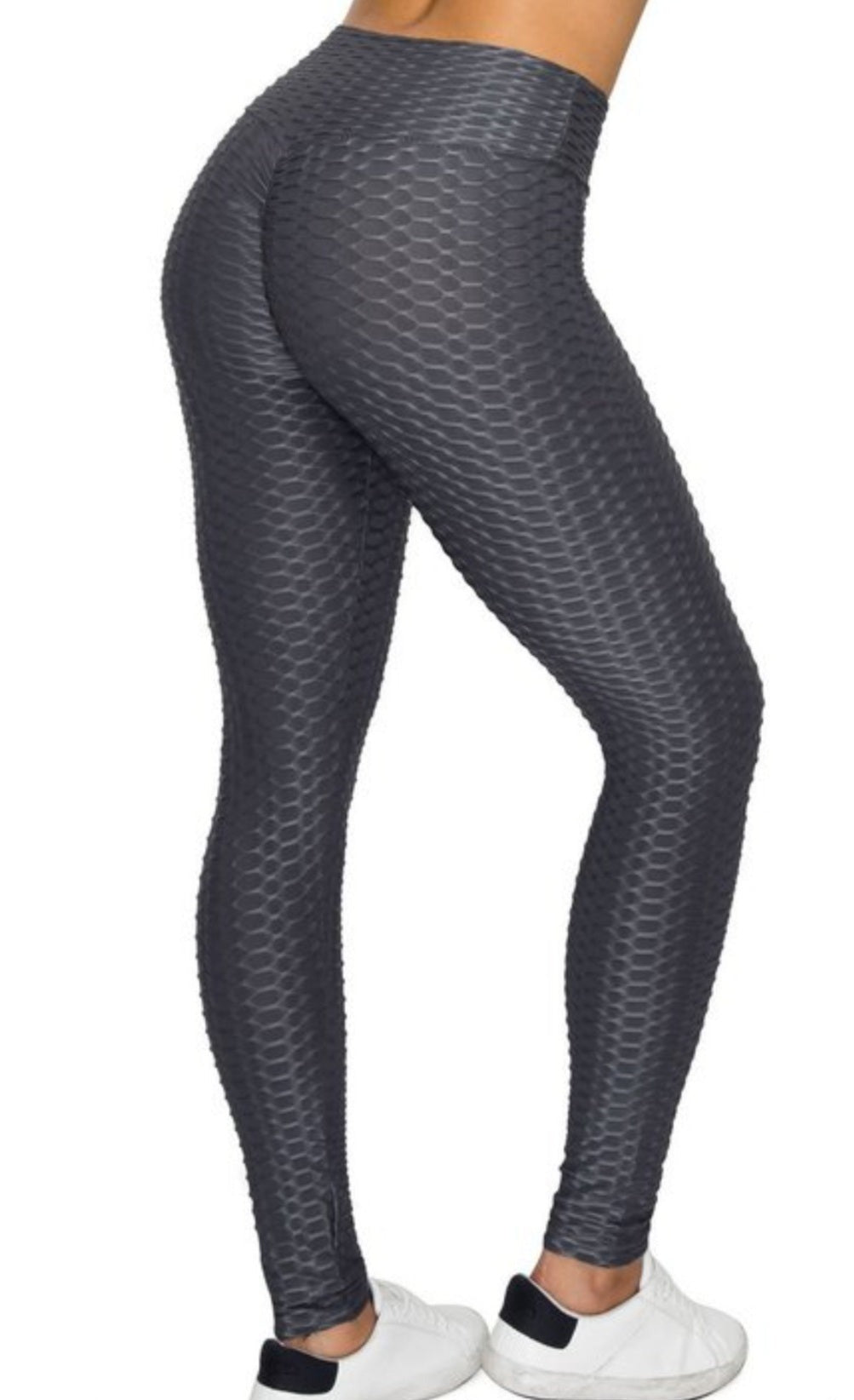 Honeycomb Leggings Charcoal