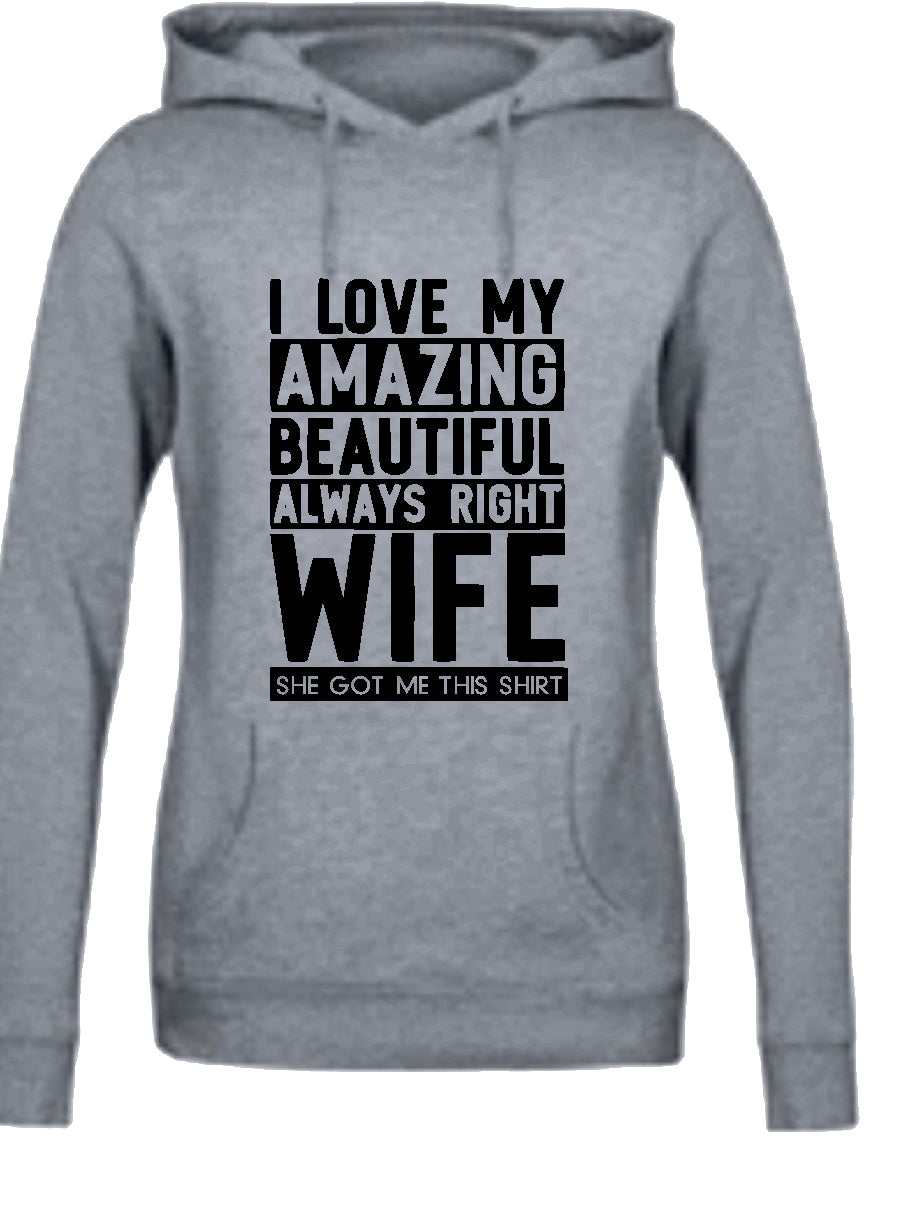 Amazing Wife Hoodie