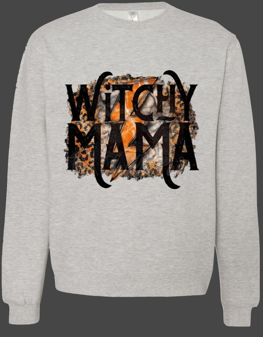 Witchy Mama Crew Neck Sweatshirt