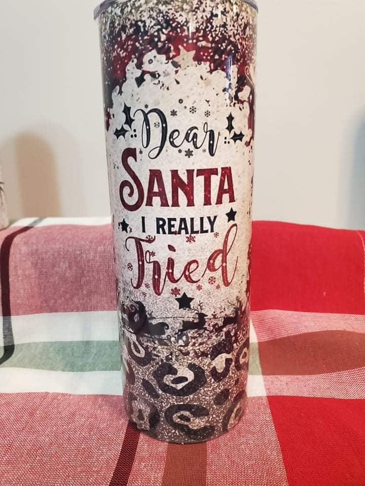 Dear Santa 20oz Tumbler