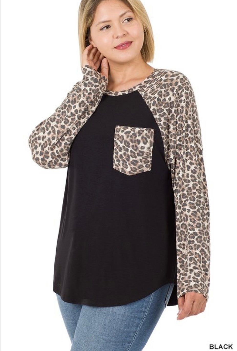 Plus Raglan Sleeve