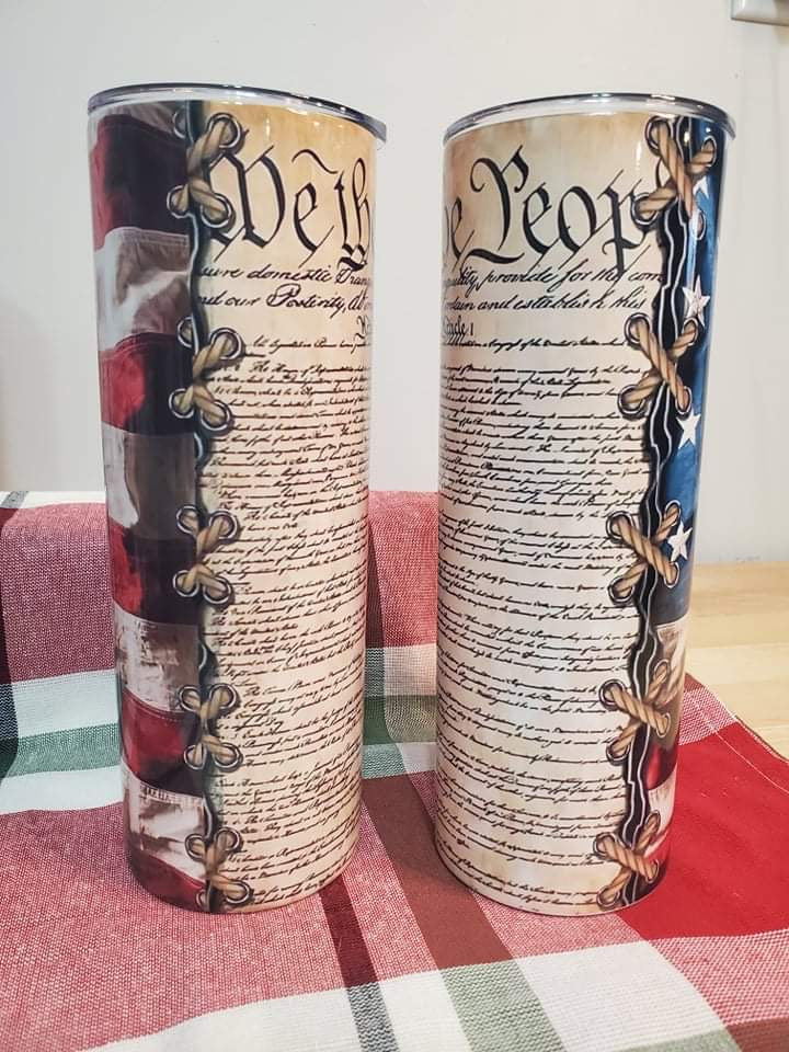 We the people 20oz Tumbler