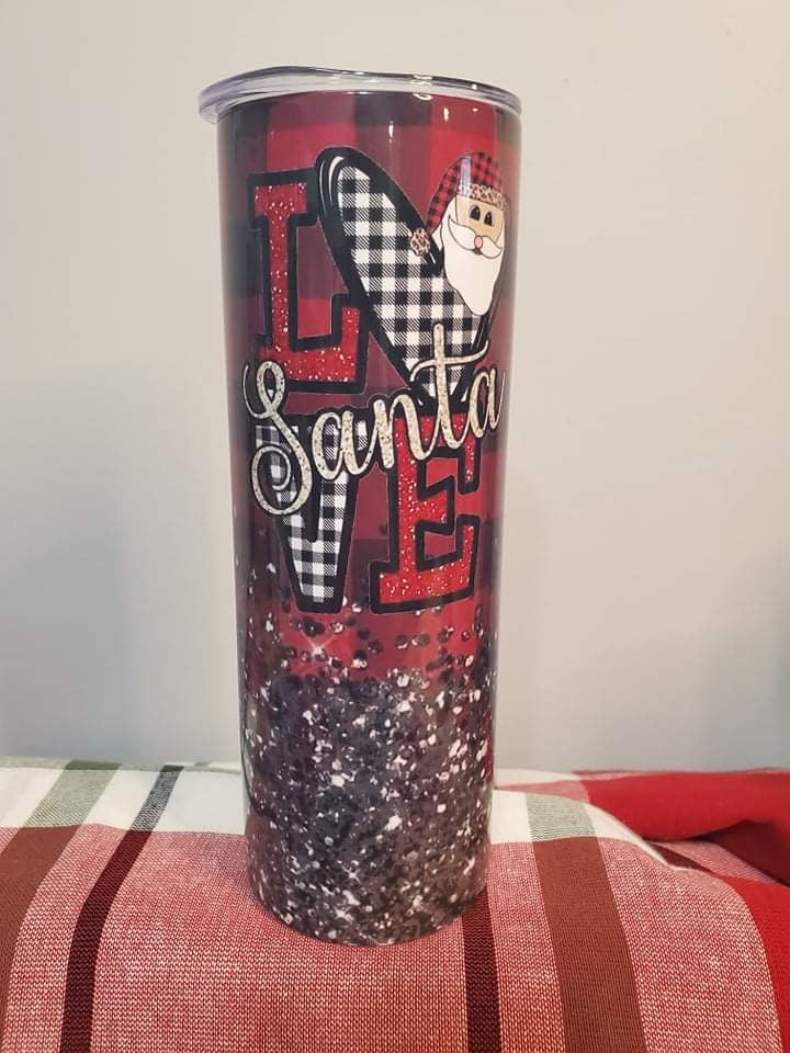 Love Santa 20oz Tumbler